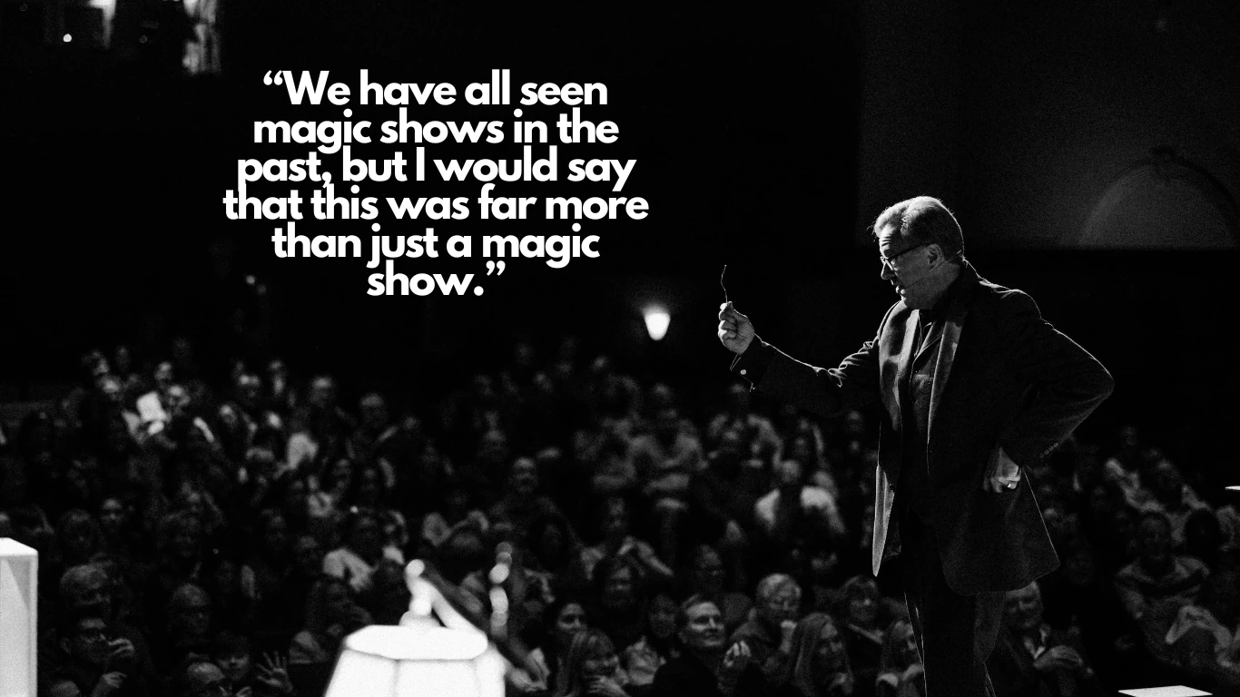Crawford Magic VIP private parlour show